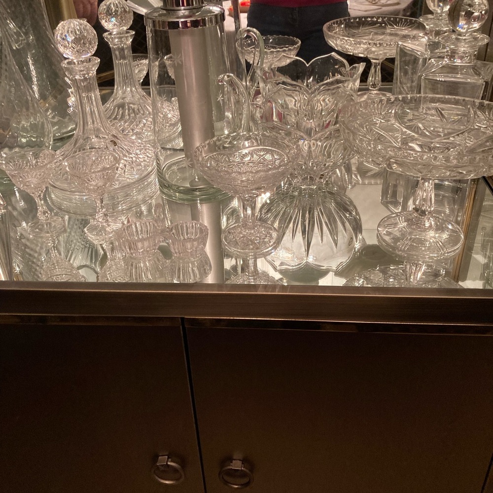 Pick a piece of crystal  or China and we’ll agree to a price. MESSAGE ME!!